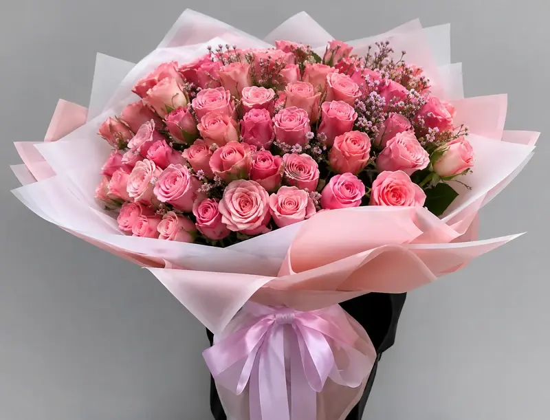 MJflowers Pink Perfection Bouquet