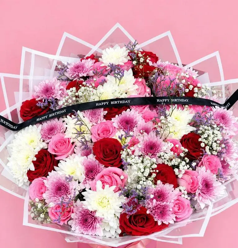 MJflowers Roses and Mums bloom