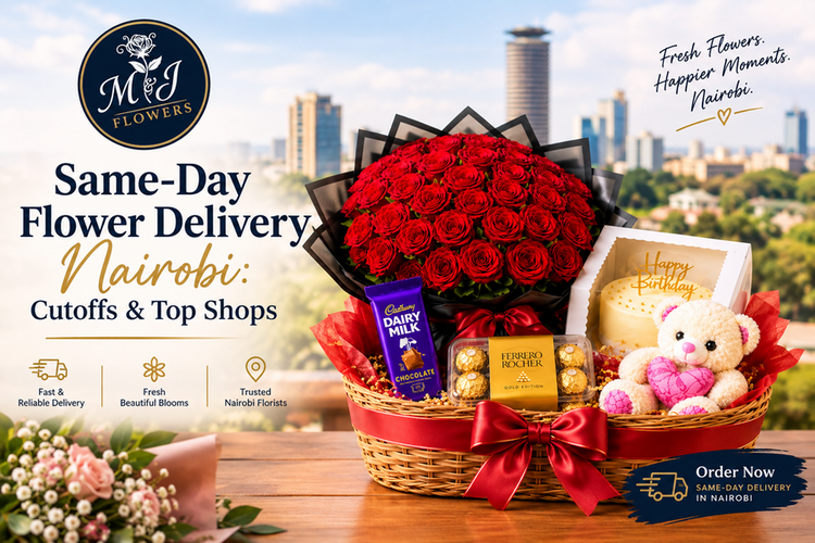 Mjflowers Nairobi: Express Same-Day Flower Delivery