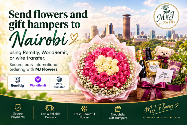 Send Flowers & Hampers to Nairobi from Abroad