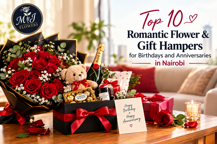 Top 10 Romantic Flower & Gift Hampers in Nairobi