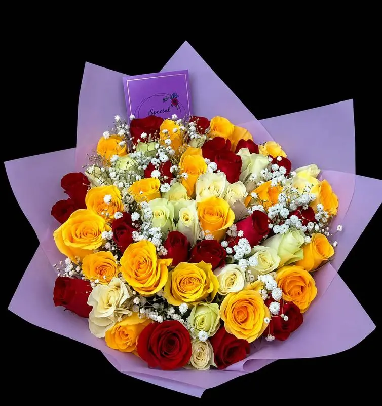 Mixed roses bloom image by MJflowers